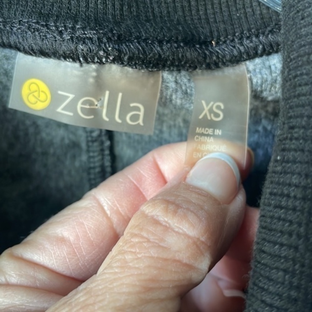 Zella jacket, wraparound, dark gray black size XS - Picture 4 of 13
